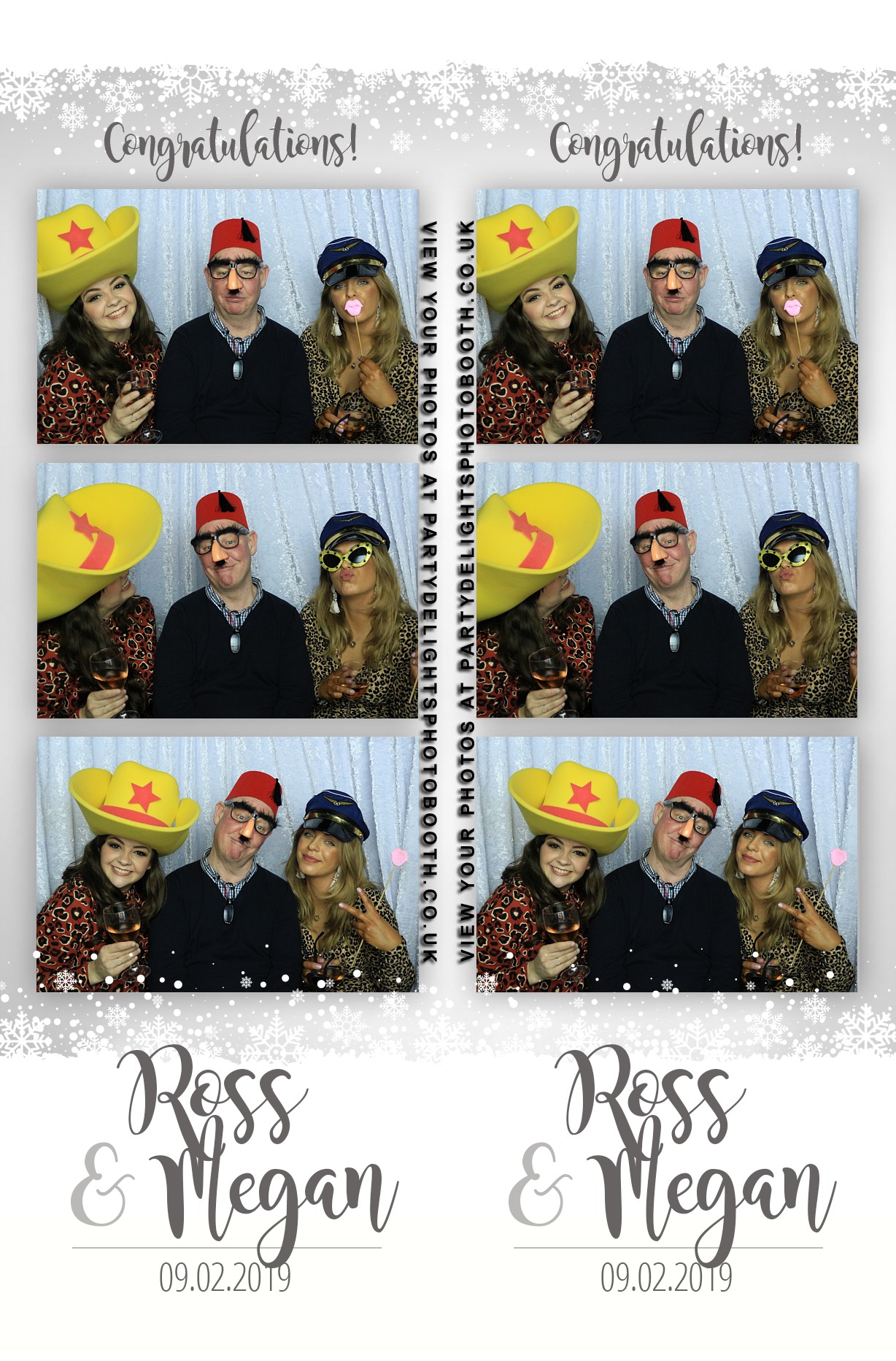Ross and Megan’s Wedding - Prints | View more photos from the event at gallery.partydelightsphotobooth.co.uk/u/PartyDelightsPhotoBooth/Ross-and-Megan’s-Wedding-Prints